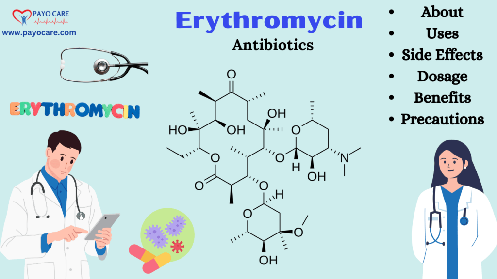 Erythromycin: Uses, Benefits, Side Effects, Dosage, Warnings, and More